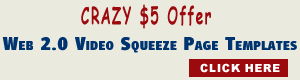 Video Squeeze Page Templates